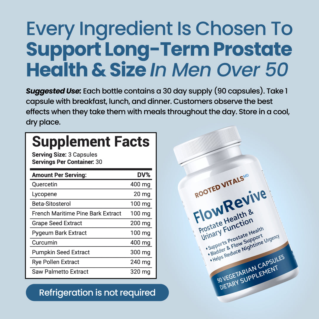 FlowRevive™ Complete Prostate Support